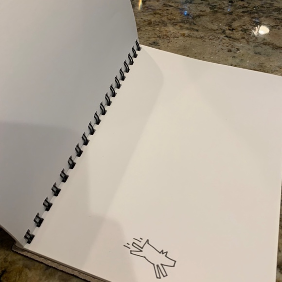 Coach Kieth Haring Dog Note Book - Picture 4 of 8